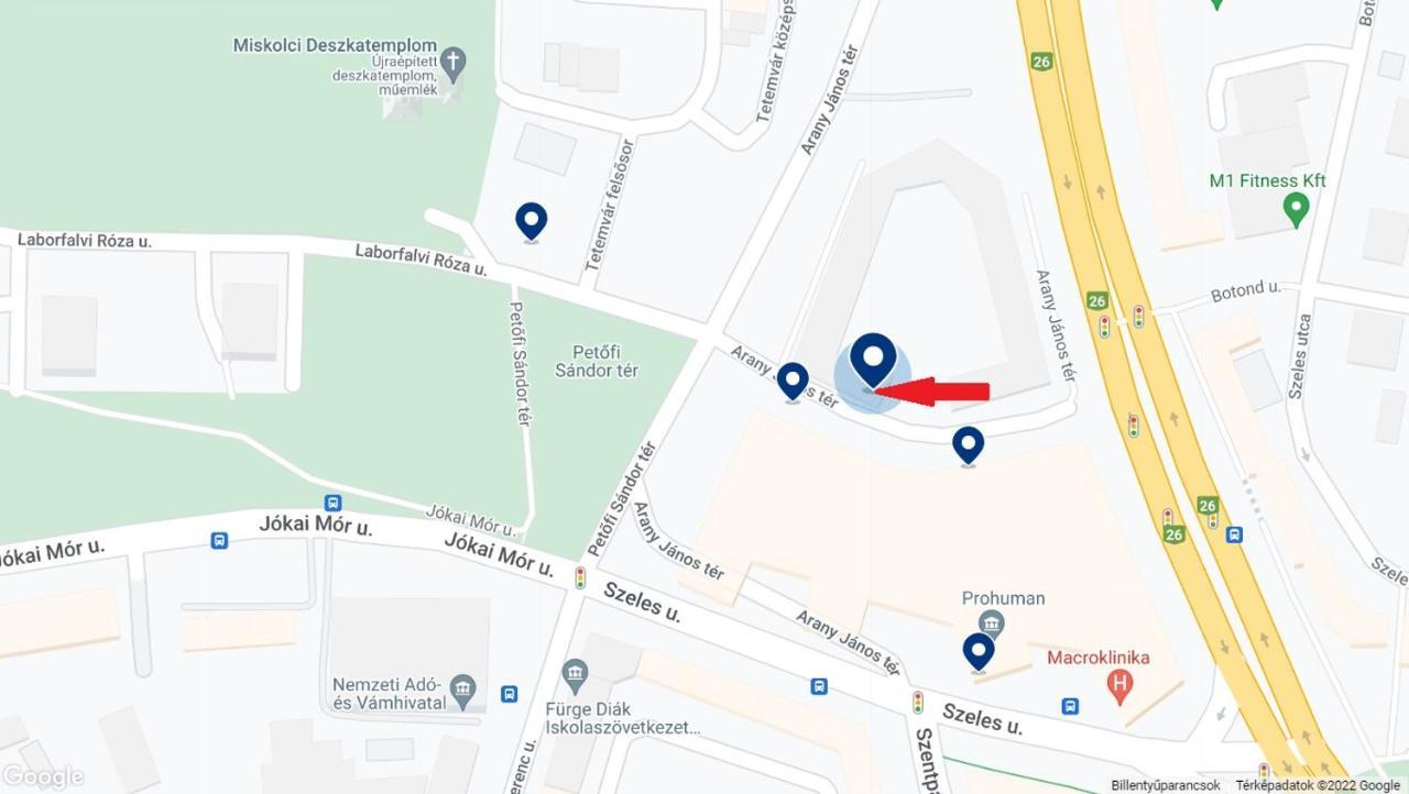 Aj - Ter Apartman Miskolc Luaran gambar